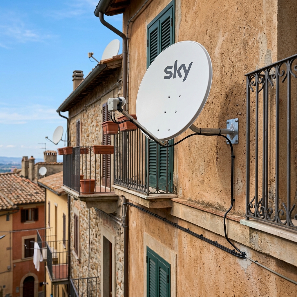 Installazione parabola Sky